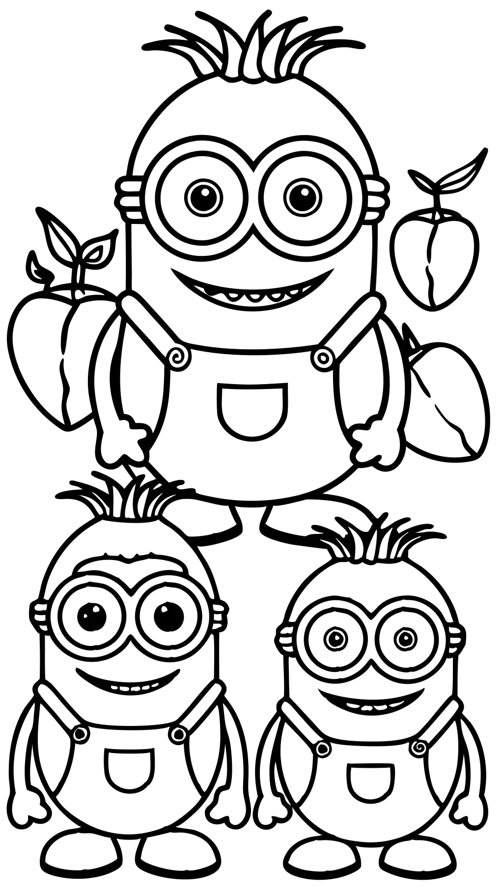 coloring pages printable minions